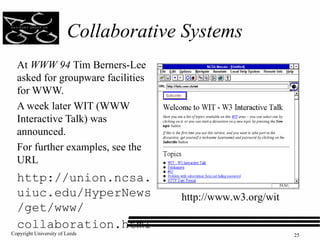 Reflections on 10 years of the Institutional Web