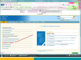Reflections on publications