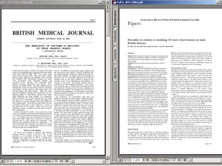 Reflections on publications