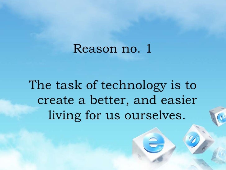 reflections about technology