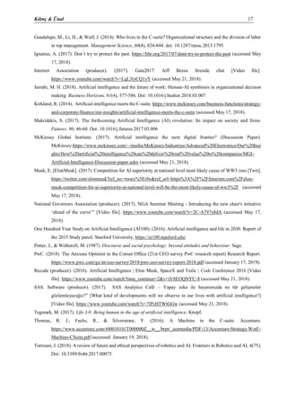 Reflections of AI on C-suite | PDF