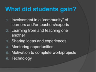 What technological tools used?