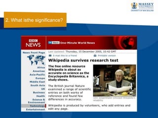 2. What isthe significance?
 