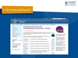 2. What isthe significance?
 