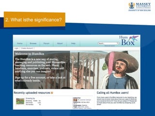 2. What isthe significance?
 