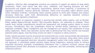 Reflections, operational lessons from a pharmacovigilance inspection | PPTX