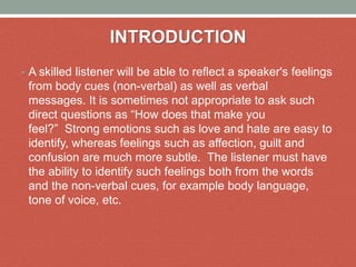 Reflective Voice Example Reflective | PPTX