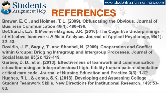 thesis on teamwork thesis on teamwork