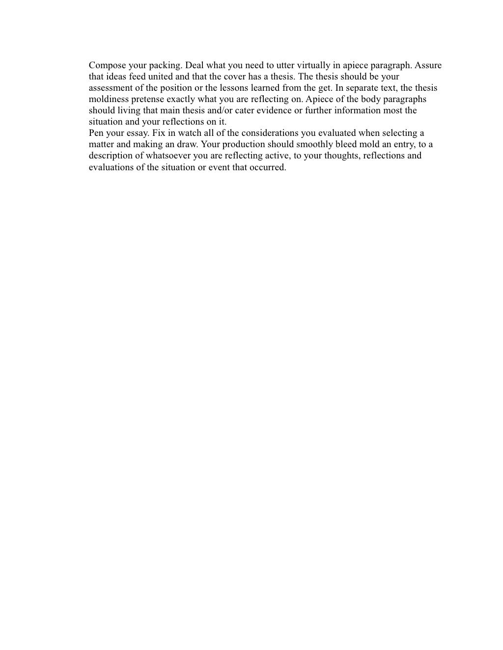 Reflective Essay Examples - 19+ Samples in PDF | Examples