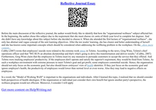 Reflective Journal Essay | PPT