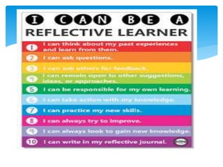 Reflective learning | PPTX