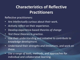 Reflective Practice | PPT
