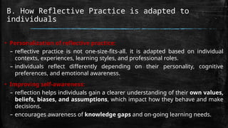 Reflective Practice-NATURE OF REFLECTIVE PRACTICE.pptx