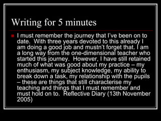 5) Individual accountability (how were pupils required to contribute to the lesson?)