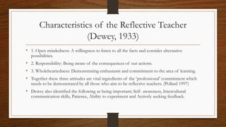 Reflective teaching | PDF