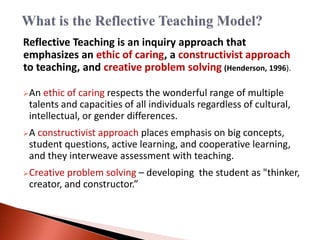 Reflective_Teaching_leads_to_better_Prof.ppt