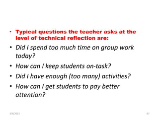 Reflective Thinking and Reflective practice - Copy.ppt