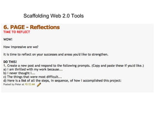 Scaffolding Web 2.0 Tools Scaffolding Web 2.0 Tools 