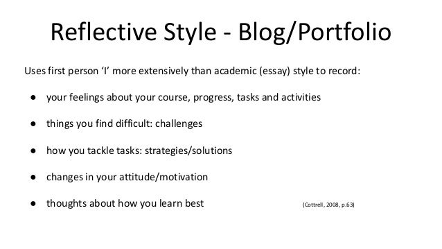 How to Write a Reflective Essay: Format, Tips and Examples | EssayPro reflective writing style