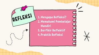AKSI NYATA PMM REFLEKSI DIRI MERDEKA MENGAJAR | PDF