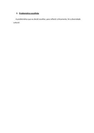 Reflexao critica -  baraka