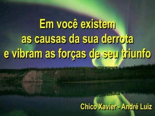 Reflexões espiritas e espiritualistas