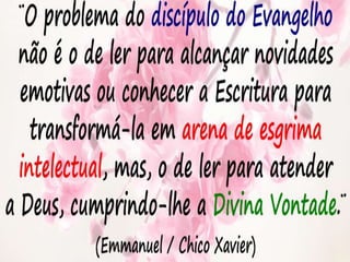 Reflexões espiritas e espiritualistas