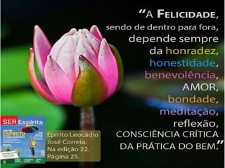 Reflexões espiritas e espiritualistas