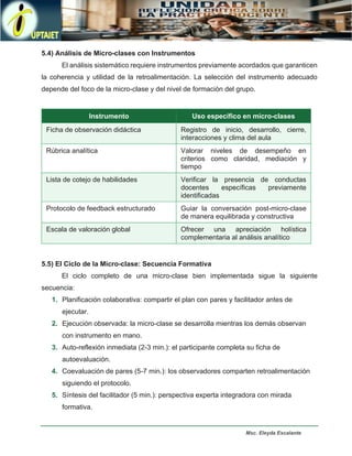 Reflexión Crítica y Métodos para la Mejora Continua en la Práctica ...