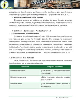 Reflexión Crítica y Métodos para la Mejora Continua en la Práctica ...