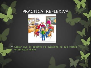 Reflexión de la práctica docente | PPTX