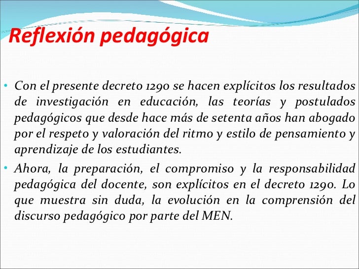 Reflexión pedagógica...003 Reflexión pedagógica...003
