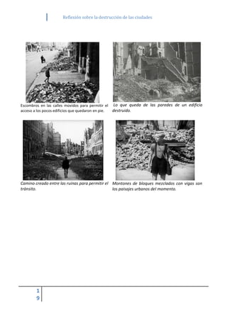 Reflexión sobre la destrucción de las ciudades | PDF