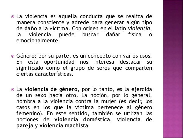 Reflexión sobre la violencia contra la mujer