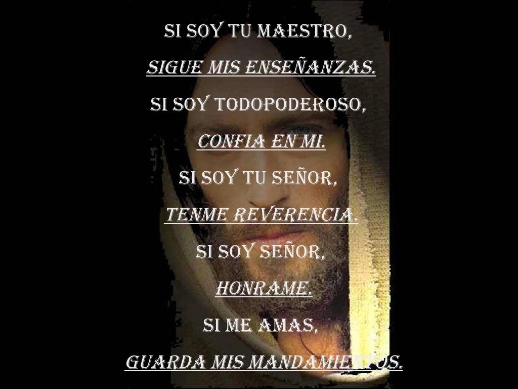 Jesus.Y tu quien dices que soy?