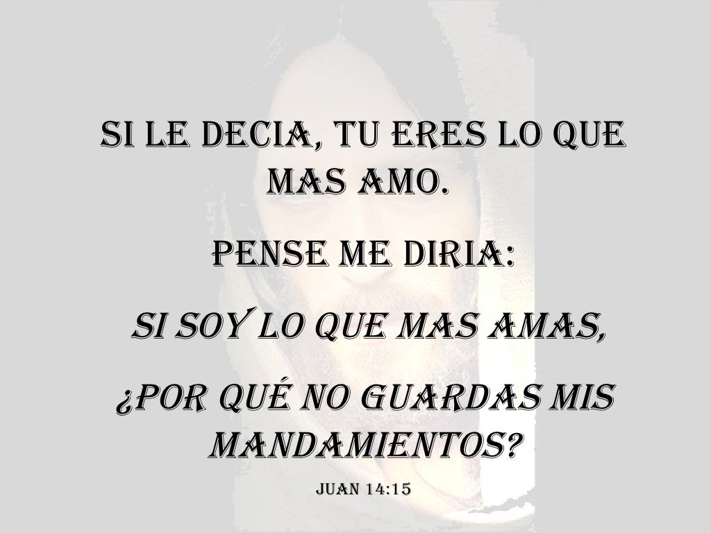 Jesus.Y tu quien dices que soy?