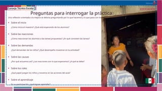 Reflexión Docente para la Mejora Continua y Transformación Pedagógica ...