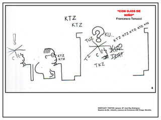 “CON OJOS DE NIÑO”Francesco Tonucci MONTAJE Y TEXTOS: mjreyro. Mª José Rey Rodríguez.Maestra de Ed-. Infantil y asesora de Formación CEP Priego- Montilla