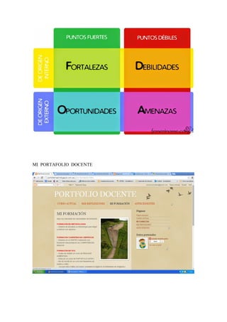 MI PORTAFOLIO DOCENTE 
 