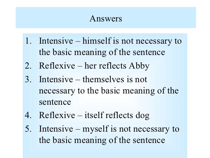meaning of reflective pronoun meaning of reflective pronoun