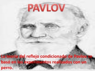 Tambiénconocido por sus estudios sobre la fisiología del aparato digestivo y, en concreto, por su descubrimiento del reflejo condicionado.