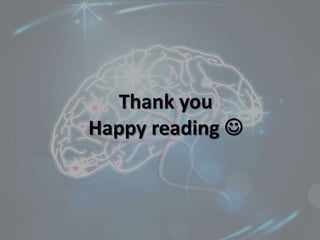 Thank you
Happy reading 
 