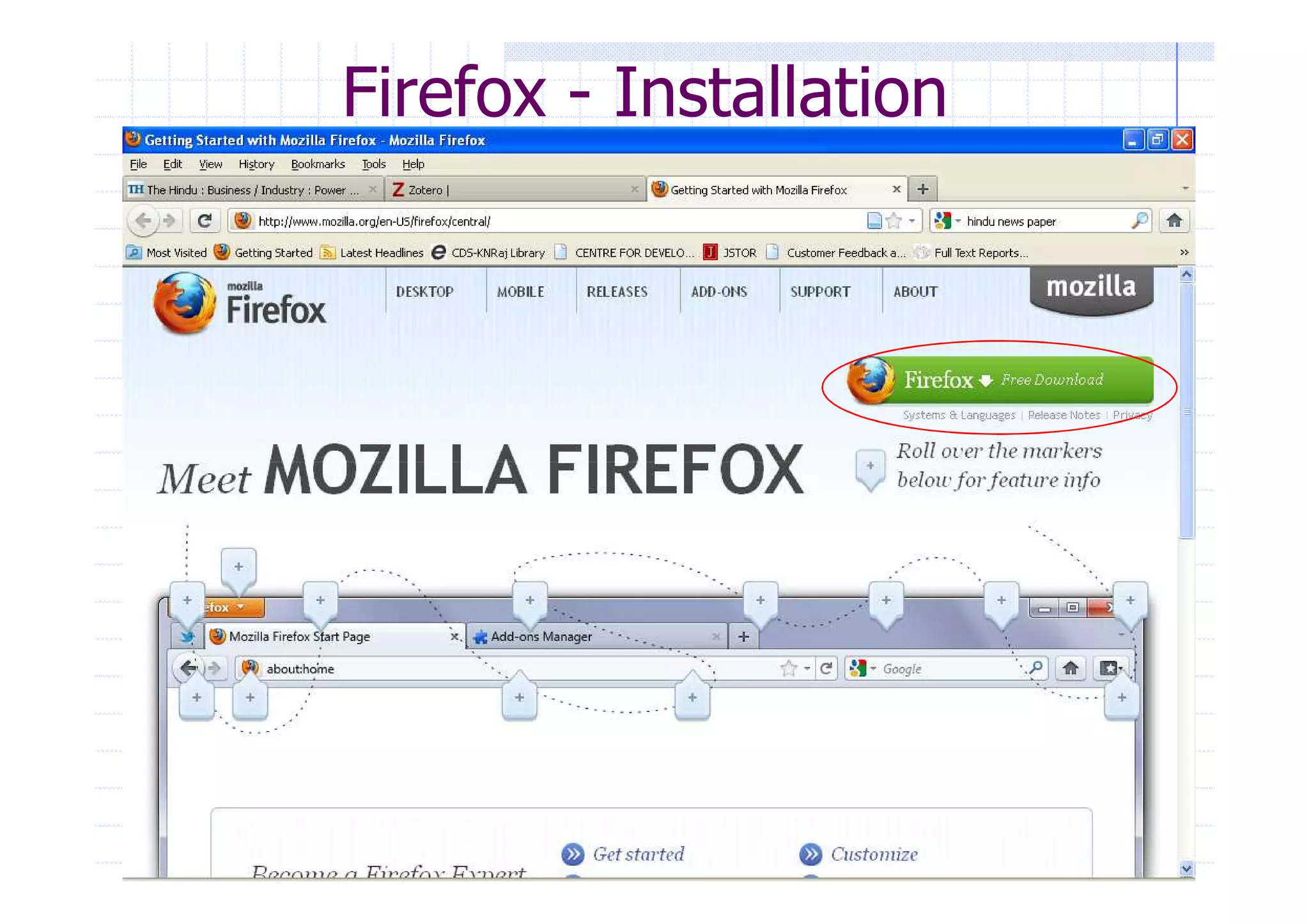 Firefox - Installation 
 