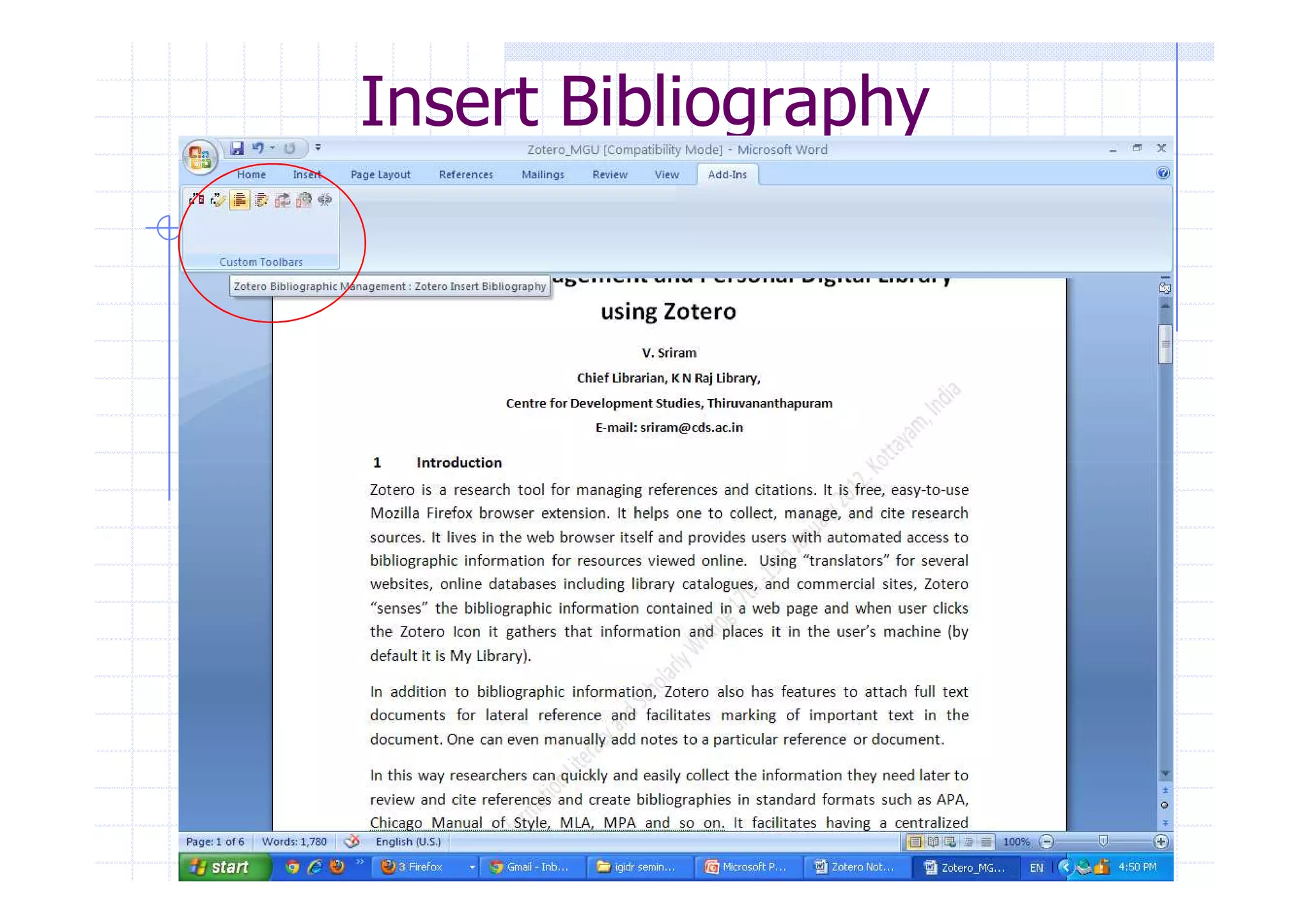 Insert Bibliography 
 