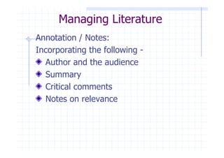 Use of Reference Management Software in Social Science | PDF