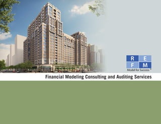 Financial Modeling Consulting and Auditing Services

 