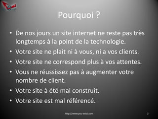 Offre Refonte De Site Internet