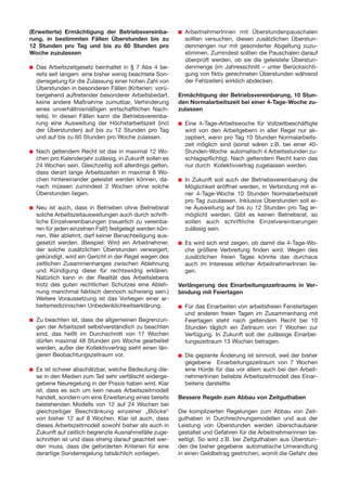 Reform Der Arbeitszeit