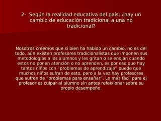 Reforma Educativa