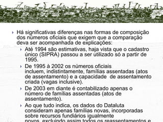 Assentamento de Famílias